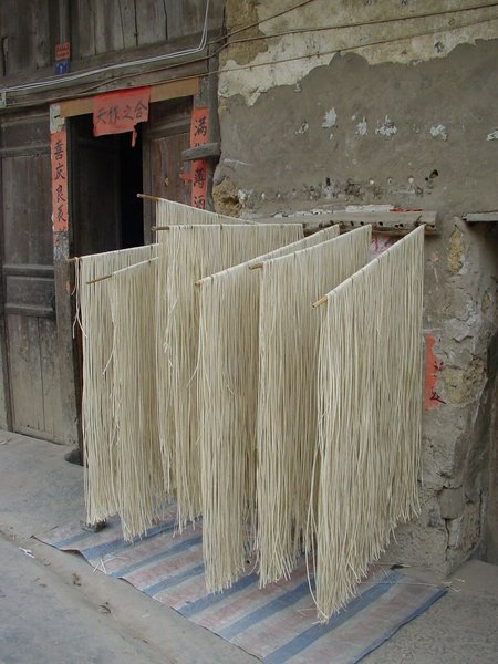 hanging noodle