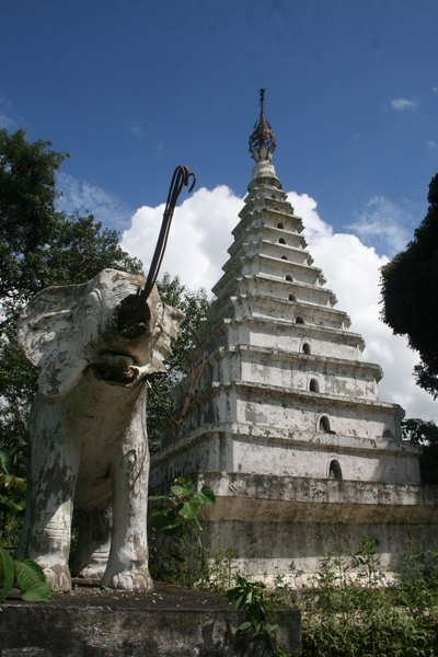 the white pagoda