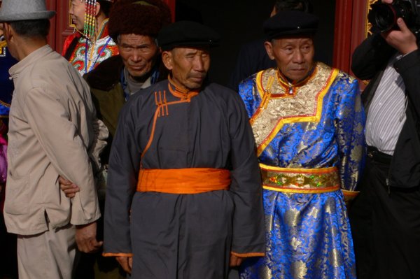 Mongolian men