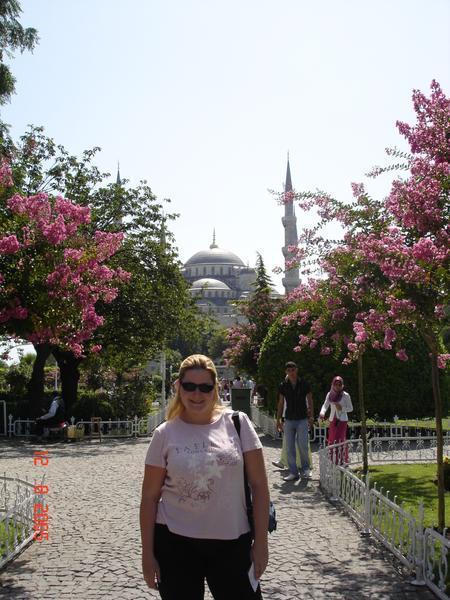 Fi @ the Blue Mosque