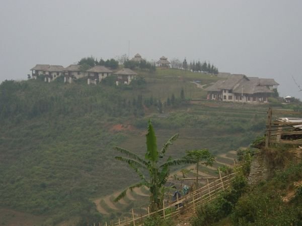 Cabins in Sapa mountains