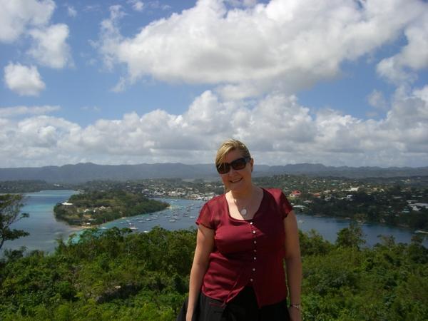 Overlooking Port Vila