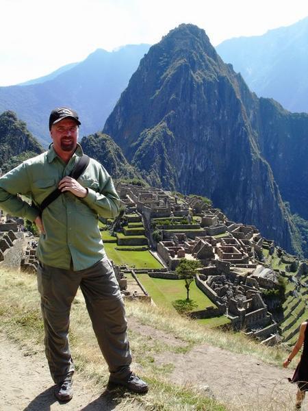 Gerry above Machu Picchu