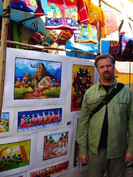 Gerry, Pisac artisan market