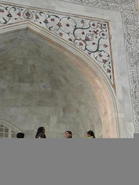 Front dome, Taj Mahal