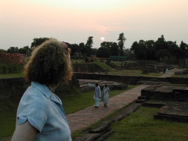 Denise at Sarnath