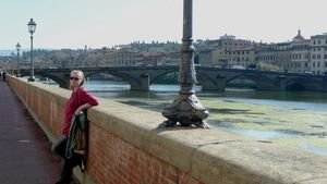 Denise at the River Arno