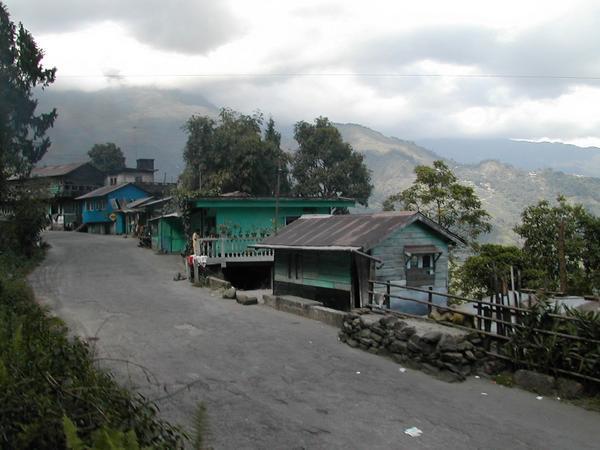 Road-side villages on the way up