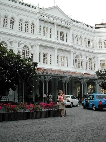 The famous Raffles Hotel