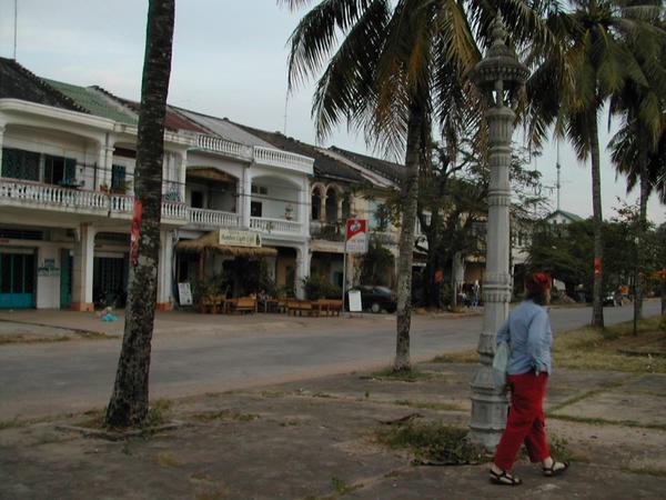 French architecture in Kampot
