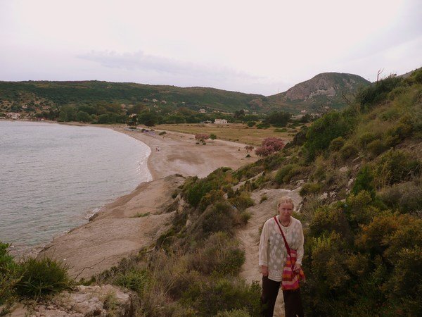 Denise at Katelios bay