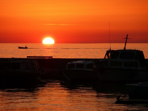 Borik Bay sunset