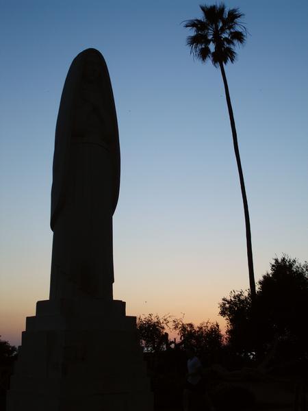Statue of Santa Monica