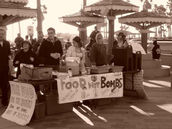 'Food not bombs' 
