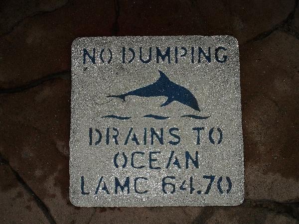 No dumping
