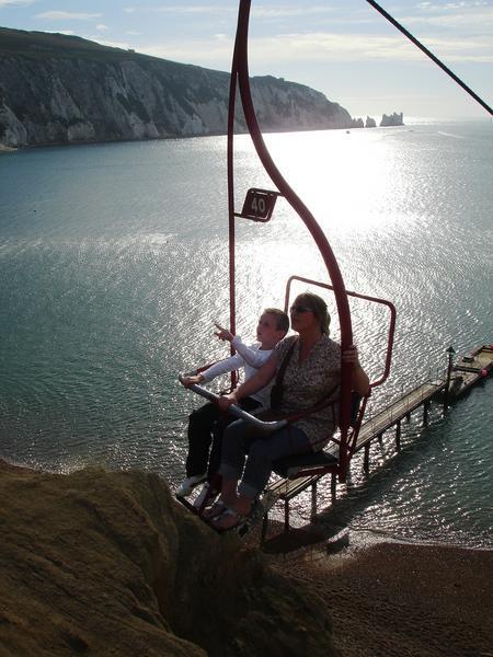 Cable car at The Needles