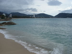 View of Patong beach