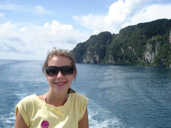 Boat trip across to Phi Phi