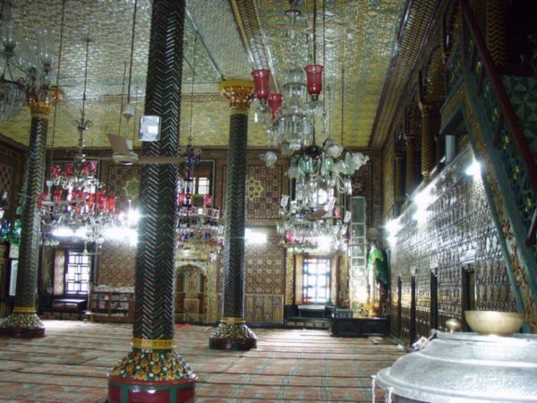 Interior of Mosque 
