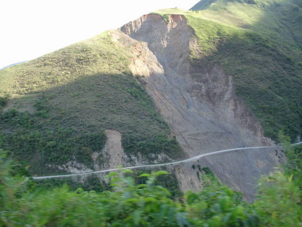 Evidence of Landslide