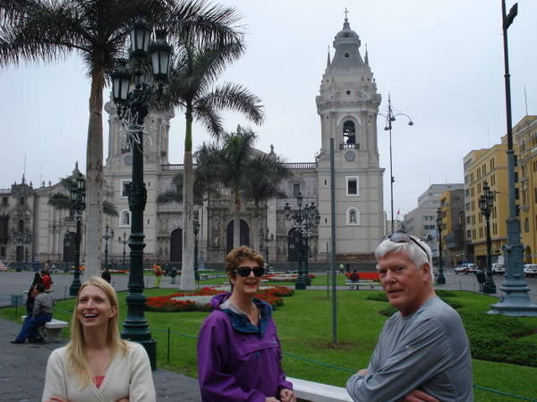 Plaza de Armas in Central Lima
