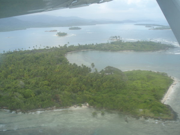 Part of San Blas from the Air