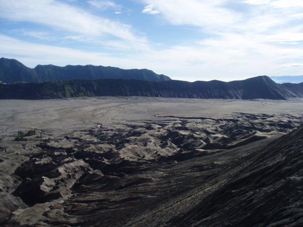 View from top of Mount Bromo