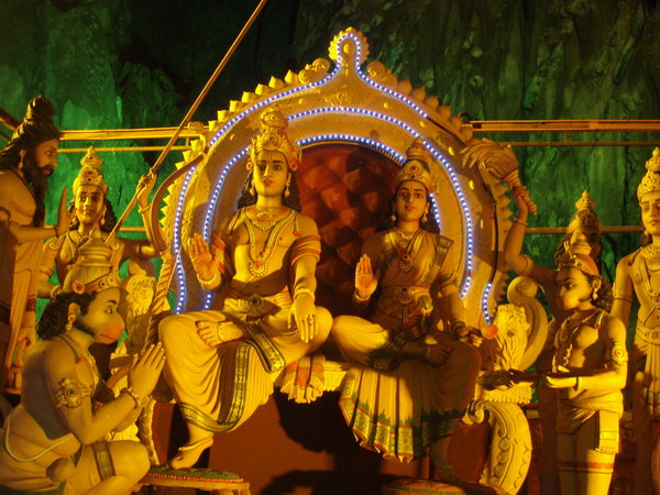 Inside Ramayana Cave