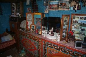Mongolian nomad home