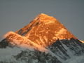 Sunset on Everest