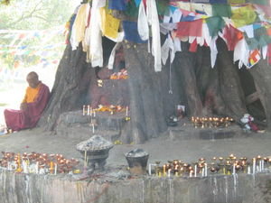 Lumbini, itt szuletett Siddhartra Gautama