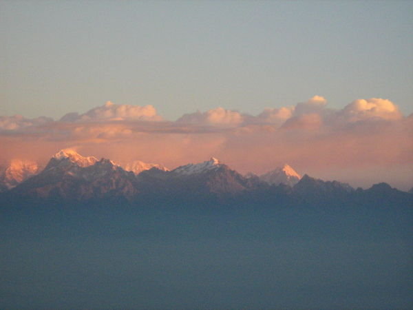 Sunrise from Tiger Hill,Mt Kangchendzonga