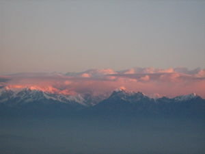 Sunrise from Tiger Hill,Mt Kangchendzonga