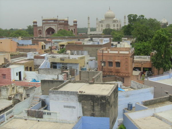 View from a Rooftop Restaurant, Agra