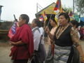 Peaceful demonstration for Tibet