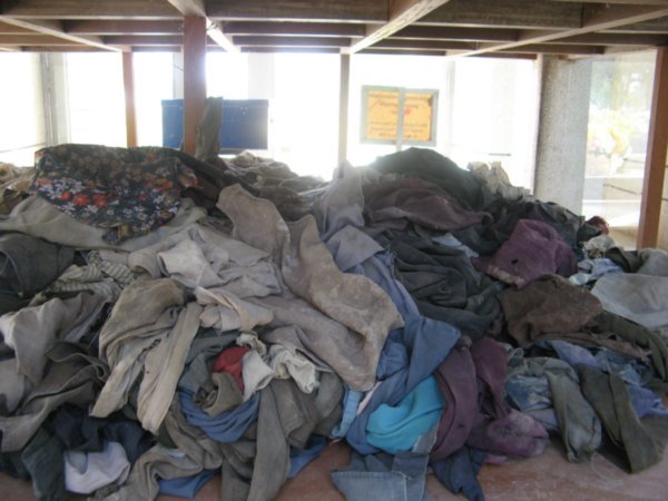 Clothes of victims