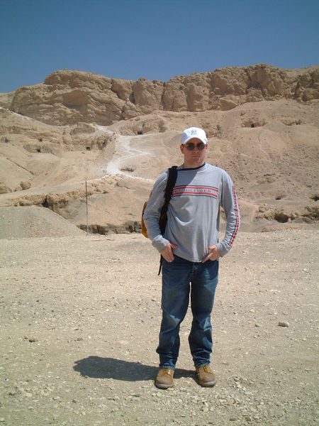 Me in the egyptian desert..