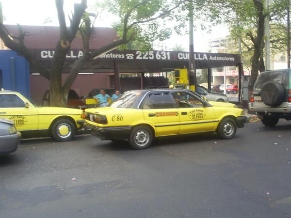 a paraguayan taxi!