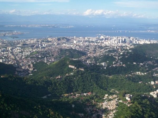Gorgeous view from Corcovado Mountain!