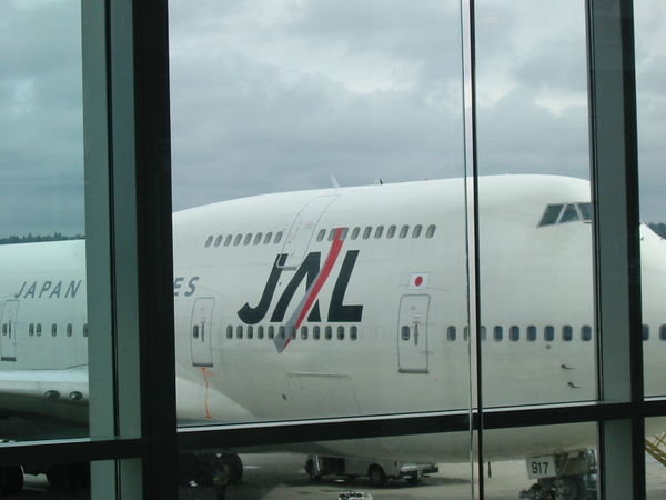 JAL to Narita