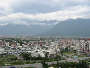 View of the Mountains from the Rooftop