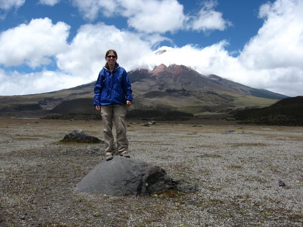 On the way to volcano Cotopaxi