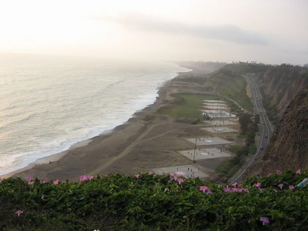 Lima's shore