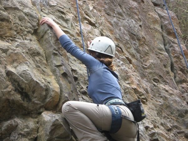 Rock climbing in Huaraz