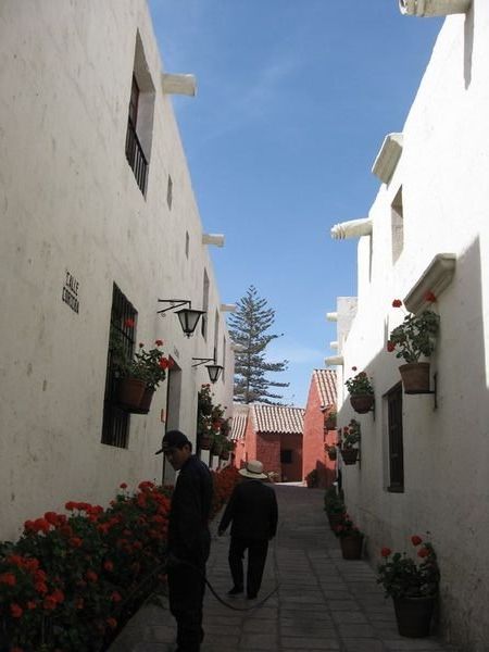 A street in Santa Catalina convent