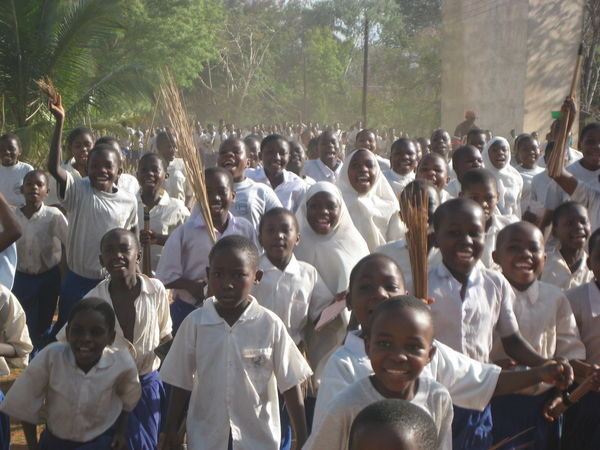 Local school children - Nyangao, Tanzania