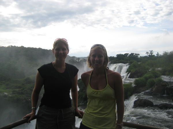 At the Iguassu Falls