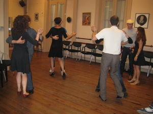 Tango lesson, Argentina