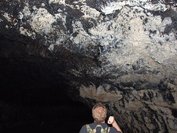 Cave ceiling!