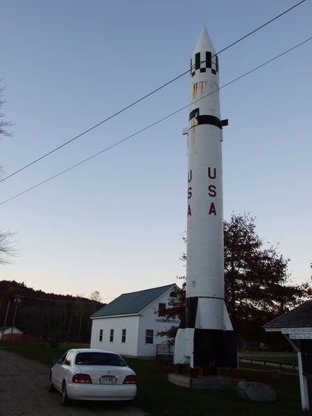 Redstone Rocket in New Hampshire